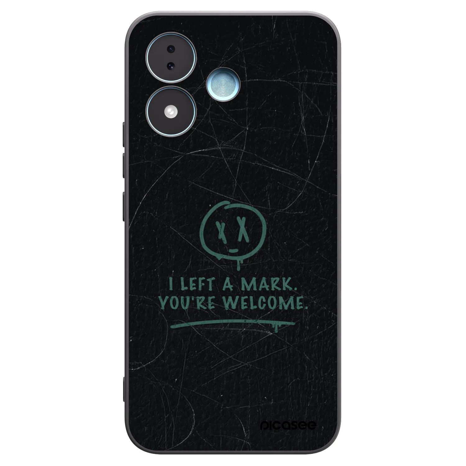 Picasee fekete szilikon tok az alábbi mobiltelefonokra Xiaomi Redmi Note 17 5G - LEFT A MARK