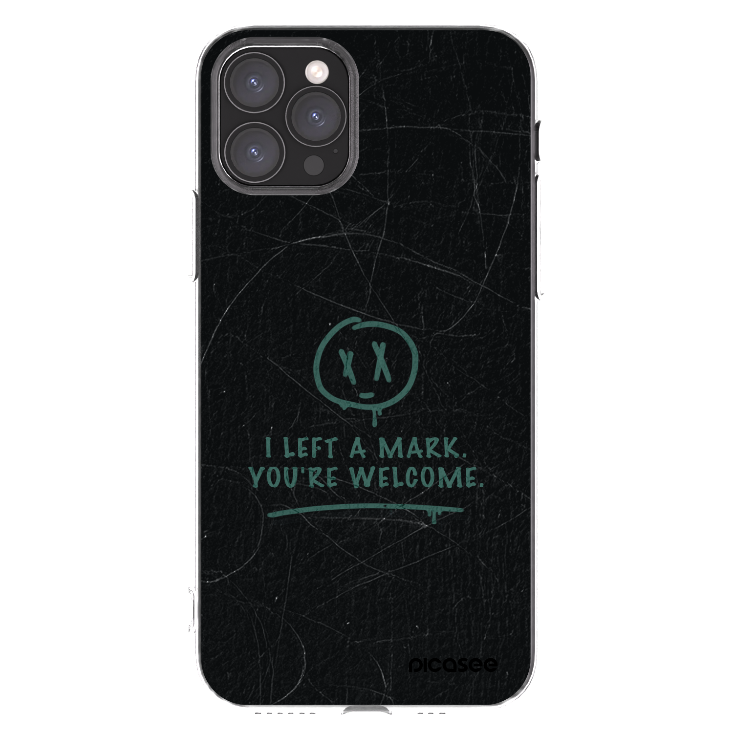 Picasee átlátszó szilikon tok az alábbi mobiltelefonokra Apple iPhone 11 Pro - LEFT A MARK