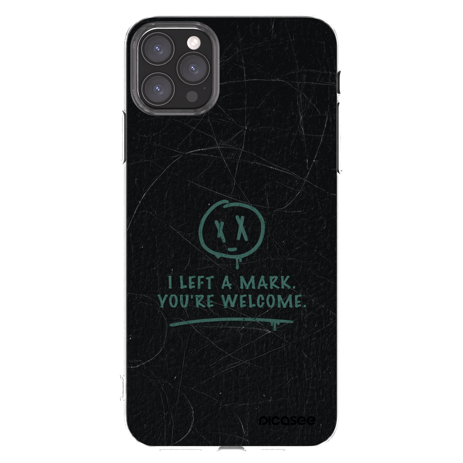 Picasee átlátszó szilikon tok az alábbi mobiltelefonokra Apple iPhone 11 Pro Max - LEFT A MARK