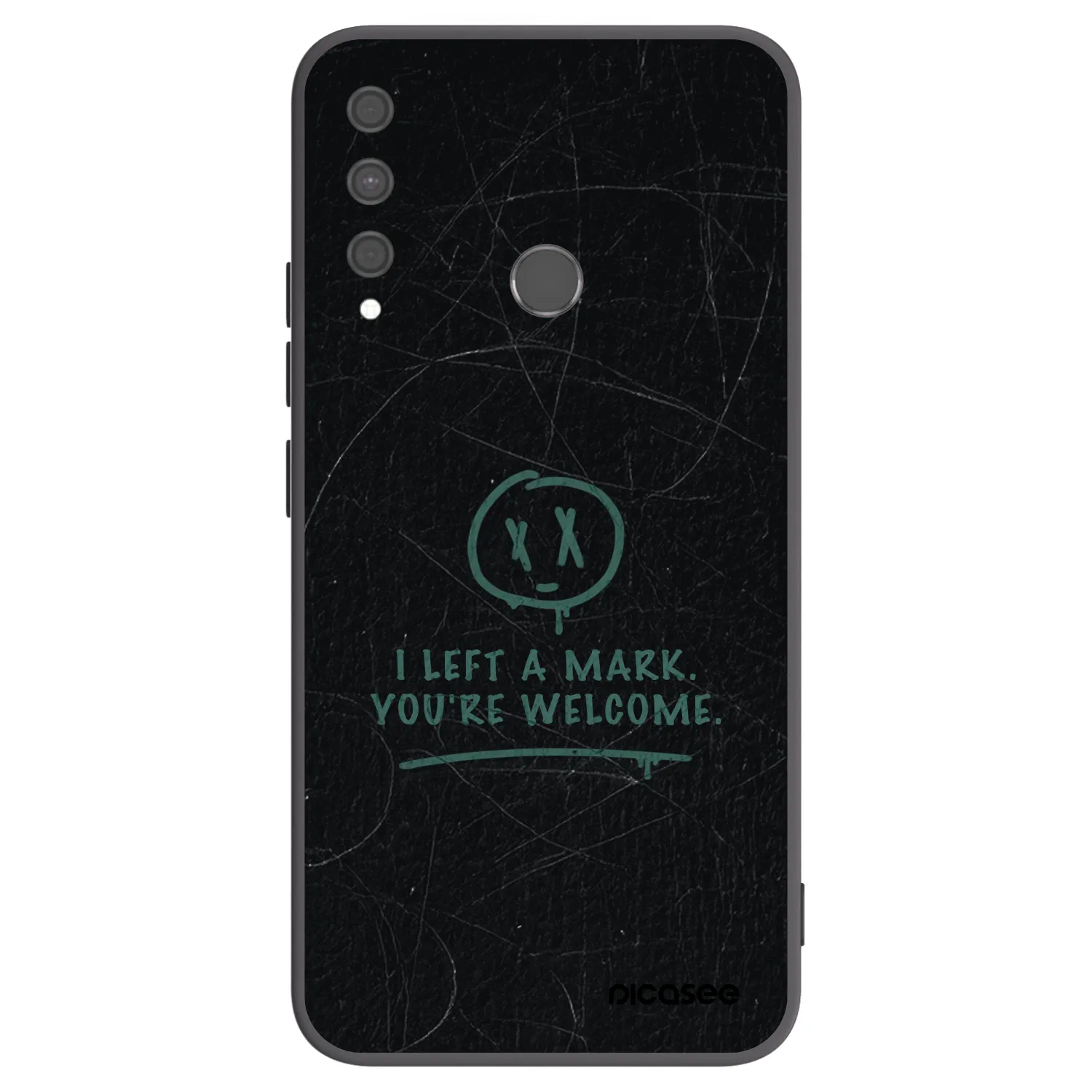 Picasee fekete szilikon tok az alábbi mobiltelefonokra Huawei P40 Lite E - LEFT A MARK
