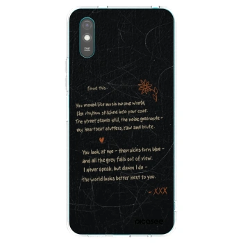 Picasee átlátszó szilikon tok az alábbi mobiltelefonokra Xiaomi Redmi 9A - POET