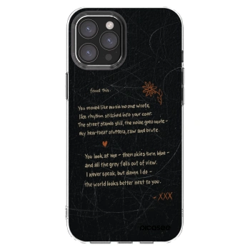 Picasee átlátszó szilikon tok az alábbi mobiltelefonokra Apple iPhone 12 Pro Max - POET