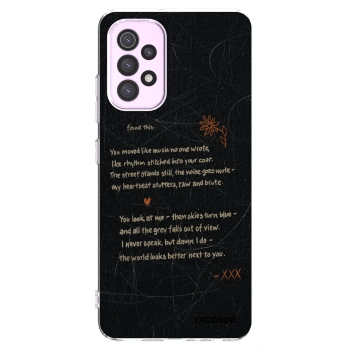 Picasee átlátszó szilikon tok az alábbi mobiltelefonokra Samsung Galaxy A32 5G A326B - POET