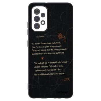 Picasee fekete szilikon tok az alábbi mobiltelefonokra Samsung Galaxy A32 5G A326B - POET
