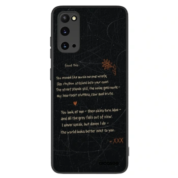 Szilikon tok erre a típusra Samsung Galaxy S20 G980F - POET