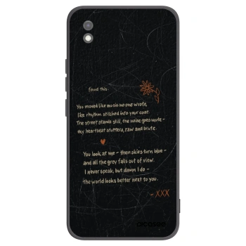 Picasee fekete szilikon tok az alábbi mobiltelefonokra Xiaomi Redmi 9AT - POET