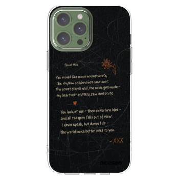 Picasee átlátszó szilikon tok az alábbi mobiltelefonokra Apple iPhone 13 Pro Max - POET