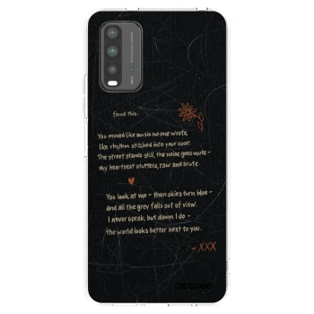 Picasee átlátszó szilikon tok az alábbi mobiltelefonokra Xiaomi Redmi 9T - POET