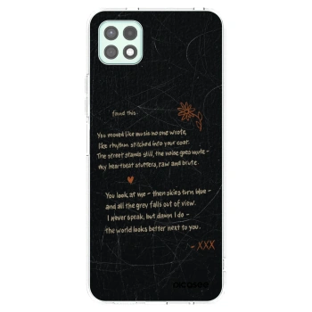 Picasee átlátszó szilikon tok az alábbi mobiltelefonokra Samsung Galaxy A22 A226B 5G - POET
