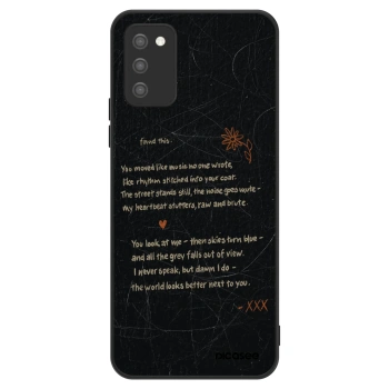 Szilikon tok erre a típusra Samsung Galaxy A02s A025G - POET