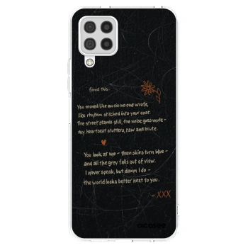 Picasee átlátszó szilikon tok az alábbi mobiltelefonokra Samsung Galaxy A22 A225F 4G - POET