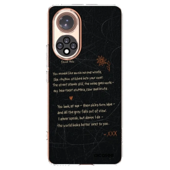 Picasee átlátszó szilikon tok az alábbi mobiltelefonokra Honor 50 5G - POET