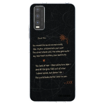 Picasee átlátszó szilikon tok az alábbi mobiltelefonokra Vivo Y20s - POET