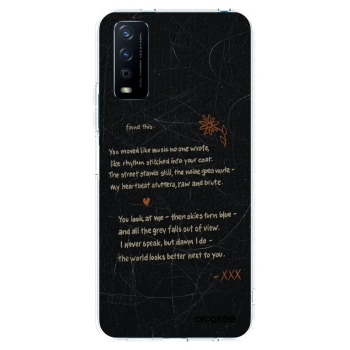 Picasee átlátszó szilikon tok az alábbi mobiltelefonokra Vivo Y11s - POET