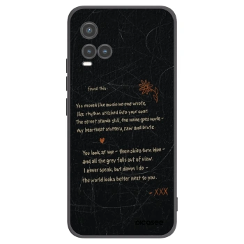 Picasee fekete szilikon tok az alábbi mobiltelefonokra Vivo Y33s - POET
