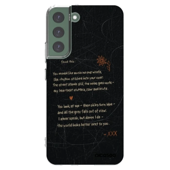 Picasee átlátszó szilikon tok az alábbi mobiltelefonokra Samsung Galaxy S22+ 5G - POET