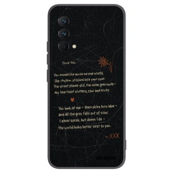 Picasee fekete szilikon tok az alábbi mobiltelefonokra Realme GT Master Edition 5G - POET