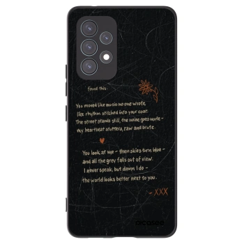 Picasee fekete szilikon tok az alábbi mobiltelefonokra Samsung Galaxy A53 5G A536 - POET