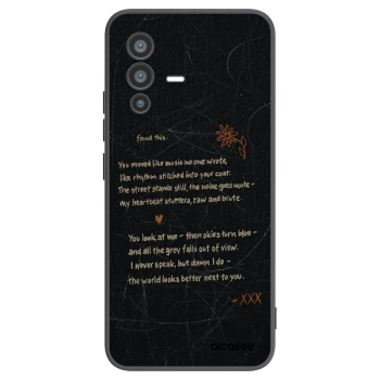 Picasee fekete szilikon tok az alábbi mobiltelefonokra Vivo V23 5G - POET