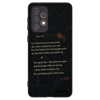 Picasee fekete szilikon tok az alábbi mobiltelefonokra Samsung Galaxy A33 5G A336 - POET