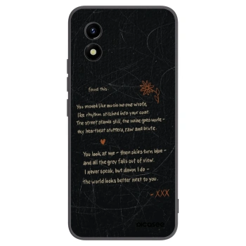 Picasee fekete szilikon tok az alábbi mobiltelefonokra Vivo Y01 - POET