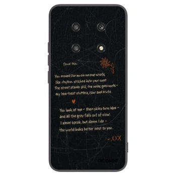 Picasee fekete szilikon tok az alábbi mobiltelefonokra Honor Magic4 Lite 5G - POET