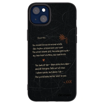 Picasee fekete szilikon tok az alábbi mobiltelefonokra Apple iPhone 14 Plus - POET