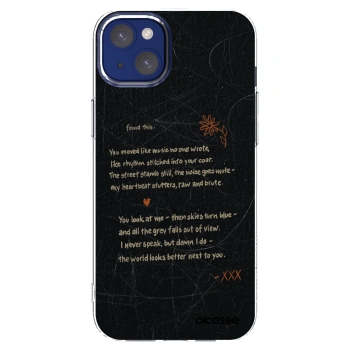 Picasee átlátszó szilikon tok az alábbi mobiltelefonokra Apple iPhone 14 Plus - POET
