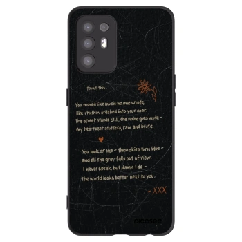 Picasee fekete szilikon tok az alábbi mobiltelefonokra OPPO A94 5G - POET