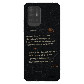 Picasee átlátszó szilikon tok az alábbi mobiltelefonokra OPPO A94 5G - POET