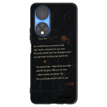Picasee fekete szilikon tok az alábbi mobiltelefonokra Honor X7 - POET