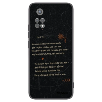 Picasee fekete szilikon tok az alábbi mobiltelefonokra Xiaomi Redmi Note 11S 5G - POET