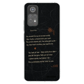 Picasee átlátszó szilikon tok az alábbi mobiltelefonokra Xiaomi Redmi Note 11S 5G - POET