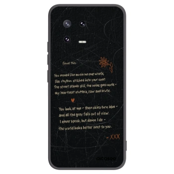 Picasee fekete szilikon tok az alábbi mobiltelefonokra Xiaomi 13 Pro - POET