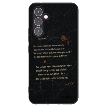 Picasee fekete szilikon tok az alábbi mobiltelefonokra Samsung Galaxy A54 5G A546B - POET