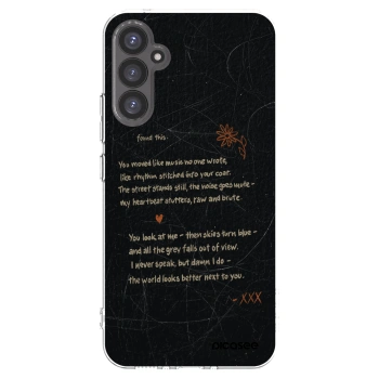 Picasee átlátszó szilikon tok az alábbi mobiltelefonokra Samsung Galaxy A34 5G A346B - POET