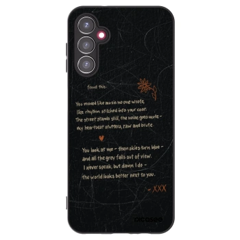 Picasee fekete szilikon tok az alábbi mobiltelefonokra Samsung Galaxy A14 4G A145R - POET