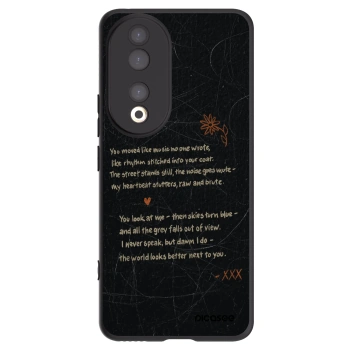 Picasee fekete szilikon tok az alábbi mobiltelefonokra Honor 90 5G - POET