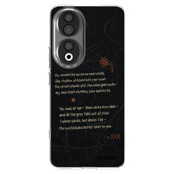 Picasee átlátszó szilikon tok az alábbi mobiltelefonokra Honor 90 5G - POET