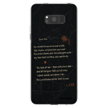 Picasee átlátszó szilikon tok az alábbi mobiltelefonokra Samsung Galaxy S8 G950F - POET