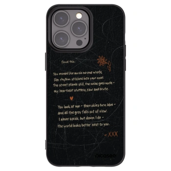 Picasee fekete szilikon tok az alábbi mobiltelefonokra Apple iPhone 15 Pro Max - POET