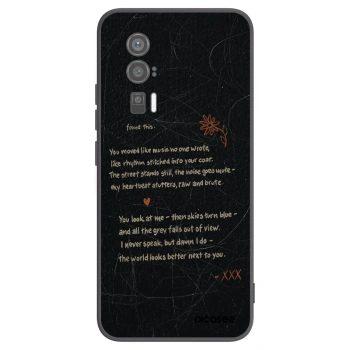 Picasee fekete szilikon tok az alábbi mobiltelefonokra Xiaomi Poco F5 Pro 5G - POET