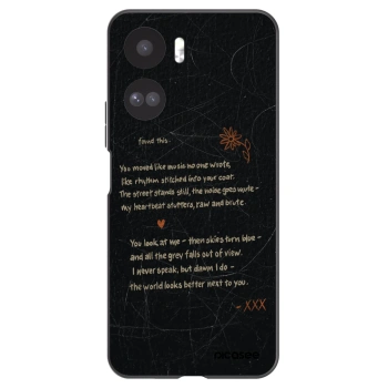 Picasee fekete szilikon tok az alábbi mobiltelefonokra Honor 90 Lite 5G - POET