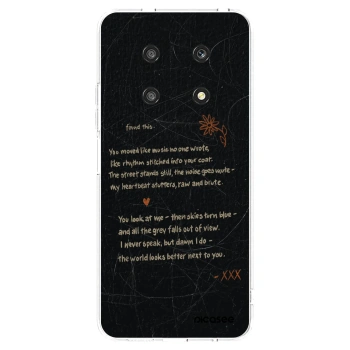 Picasee átlátszó szilikon tok az alábbi mobiltelefonokra Honor Magic4 Lite 5G - POET