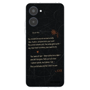 Picasee átlátszó szilikon tok az alábbi mobiltelefonokra Realme 10 4G - POET