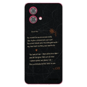 Picasee átlátszó szilikon tok az alábbi mobiltelefonokra Motorola Moto G84 5G - POET