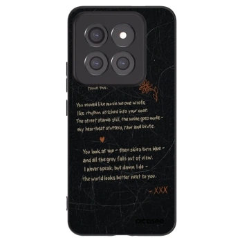 Picasee fekete szilikon tok az alábbi mobiltelefonokra Xiaomi 14 Pro - POET