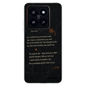 Picasee átlátszó szilikon tok az alábbi mobiltelefonokra Xiaomi 14 Pro - POET