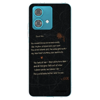 Picasee átlátszó szilikon tok az alábbi mobiltelefonokra Motorola Edge 40 Neo - POET