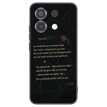 Picasee fekete szilikon tok az alábbi mobiltelefonokra Xiaomi Poco X6 - POET